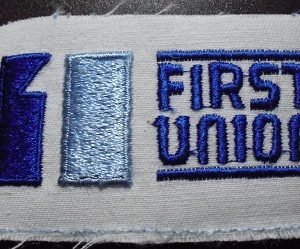 Embroidered Patch - First Union