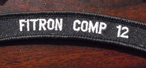 Embroidered Uniform Patch - Fitron Comp 12