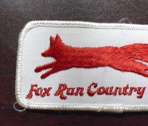 Embroidered Patch - Fox Run Country Club