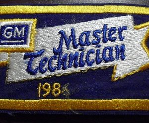 Embroidered Patch - GM Master Technician