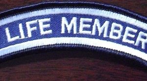 Uniform Chest Patch - Life Member