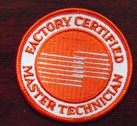 Embroidered Patch - Factory Certified Master Technician