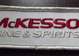 Embroidered Uniform Patch - McKesson Wine & Spirits