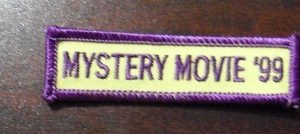 Uniform Patch - Mystery Movie 99