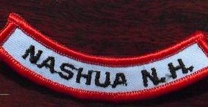 Embroidered Uniform Patch - Nashua NH