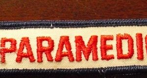 Embroidered Uniform Patch - Paramedic