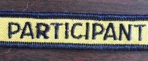 Embroidered Patch - Participant