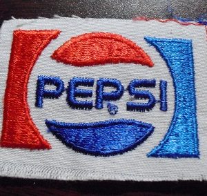 Vintage Embroidered Patch - Pepsi