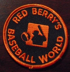 Embroidered PAtch - Red Berry's Baseball World