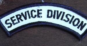 Uniform Patch - Service Division