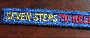 Uniform Shoulder Patch - Seven Steps to Hell