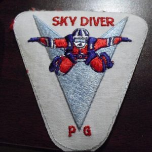 Embroidered Uniform Patch - Sky Diver PG