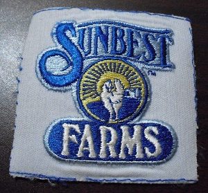 Embroidered Patch - Sunbest Farms