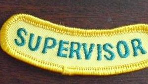 Uniform Shoulder Patch - Supervisor