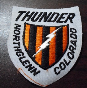 Embroidered Patch - Northglenn Colorado Thunder