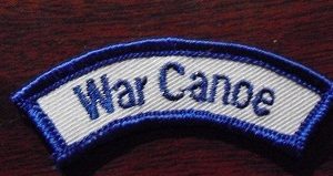 Embroidered Shoulder Patch - War Canoe