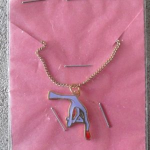 Vintage ET Movie Finger Pendant and Necklace