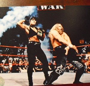 Wrestling 5x7 Photograph HHH and Chynia