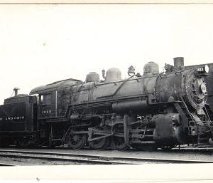 1950 Photograph B&O 1023 Locomotive