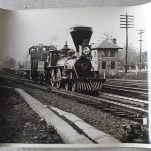 Vintage 8x10 Train Photograph Locomotive 25