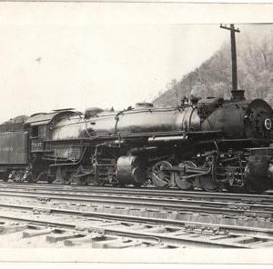 1943 Photograph B&O Locomotive and Tender