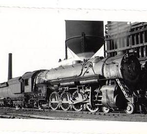 Vintage Photograph B&O Locomotive 5500