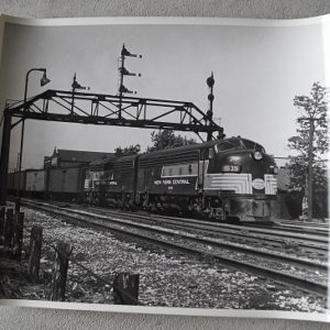 Vintage 8x10 Photograph NYC 1639 Locomotive