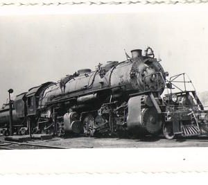 Vintage Train Photograph B&O Locomotive