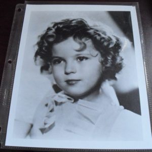 Shirley Temple Headshot 8x10 Photograph