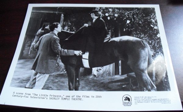 Shirley Temple in Little Princess Movie Still Photograph