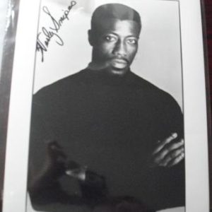 Wesley Snipes Fan Club 8x10 Photograph