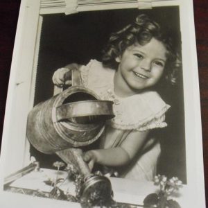 Shirley Temple with Water Can 8x10 Photograph