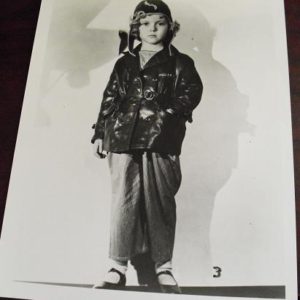 Shirley Temple in Aviator Outfit 8x10 Photograph