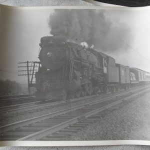 Vintage 8x10 Train Locomotive Photograph