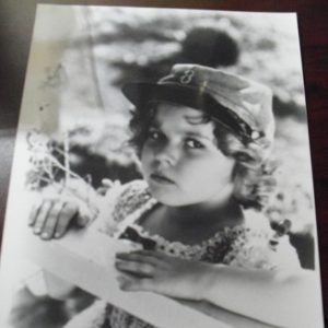 Shirley Temple with Hat 8x10 Photograph