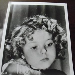 Shirley Temple Head shot 8x10 Photograph