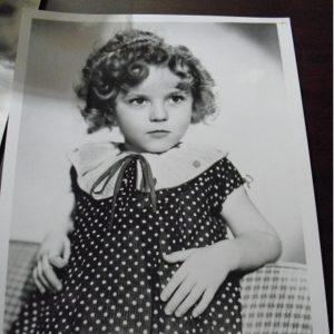 Shirley Temple Polka Dot Dress 8x10 Photograph