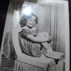 Shirley Temple Sitting 8x10 Photograph