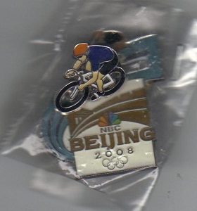 2008 Beijing Olympics Cycling Pinback