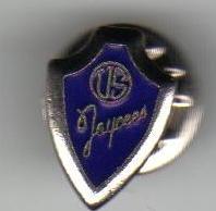 Vintage Silver US Jaycees Pinback