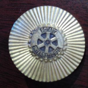 1967 Rotary International France Pinback