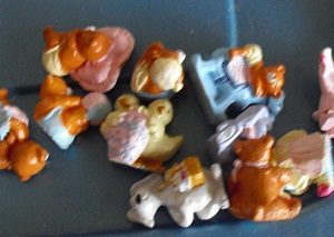 Lot of 11 Miniature Plastic Animal Figurines