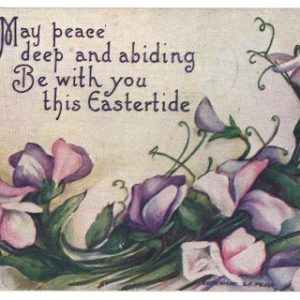 1910 Postcard Easter Greetings