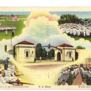 1943 Postcard US Navy Recruiting Bureau