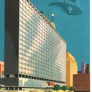 1969 Postcard Philadelphia Sheraton Hotel