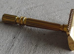 Vintage Gold Metal GEM Micromatic Razor