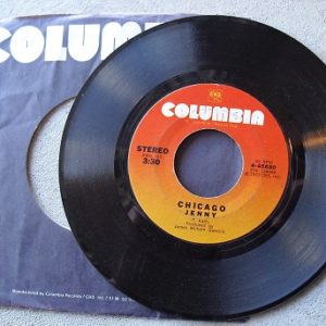 1973 45 Record - Jenny by Chicago