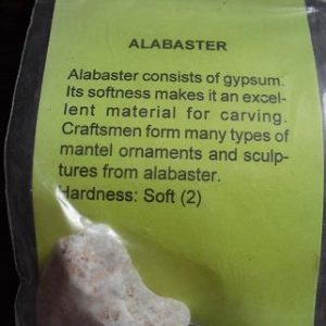Collectible Rock Sample - Alabaster