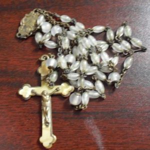 Vintage Metal and Bakelite Rosary