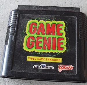 Sega Genesis Game Cartdridge - Game Genie